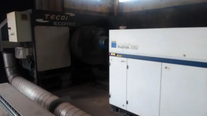 Ressonador 3300w TRUMPF Laser Fibra super novo