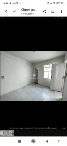 Aluga-se Kitnet para aluguel em Montes Claros MG , próximo a Pça de Esportes.