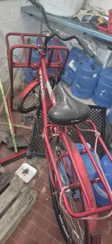 Vendo uma máquina de galeto nova e uma bike de carga