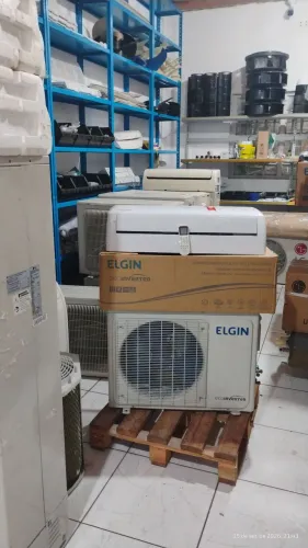 Ar condicionado split Hi Wall 12000 Mil BTUs quente e frio Eco inverter Elgin