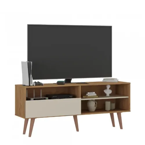 Rack Bancada Atacama 1.5m para Tv Até 65 Wood 