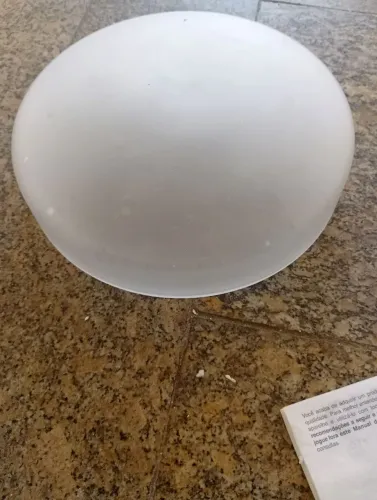 Cúpula vidro ventilador Arno Ultra