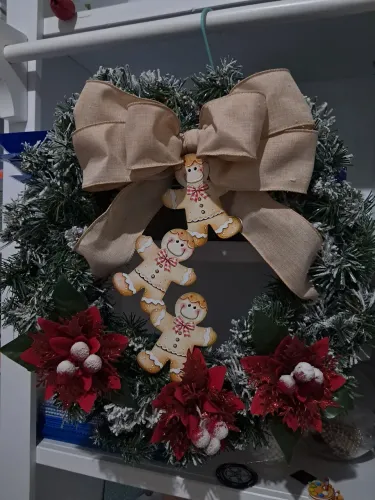 Guirlanda decorada Natal