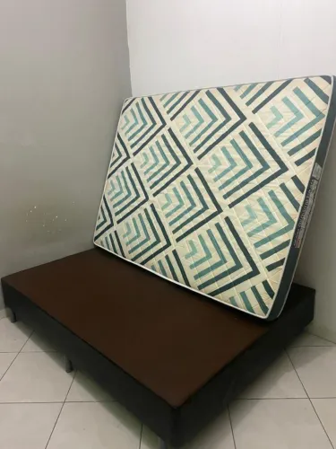 Cama Box ortobom casal