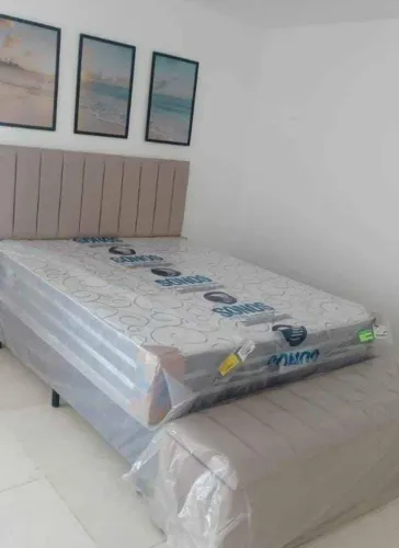 Kit cabeceira e baú ótimo preços 