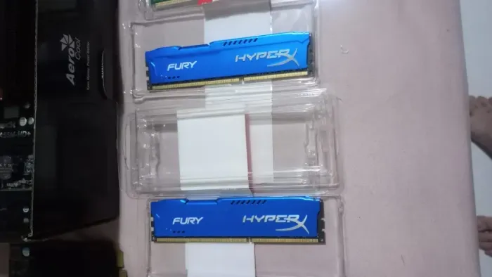 Memoria ram 2x8gb hyper x fury ddr3