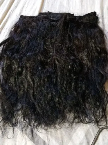 Cabelo liso ondulado