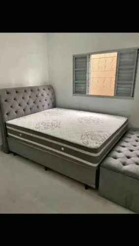 cama box casal com conforto e durabilidade - últimas unidades disponíveis!