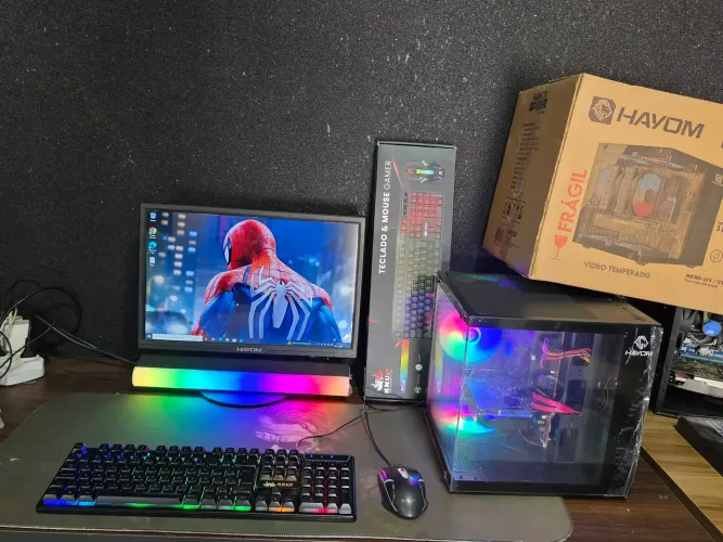 i5 16g ram ddr4 pc gamer completo passo cartão entrego
