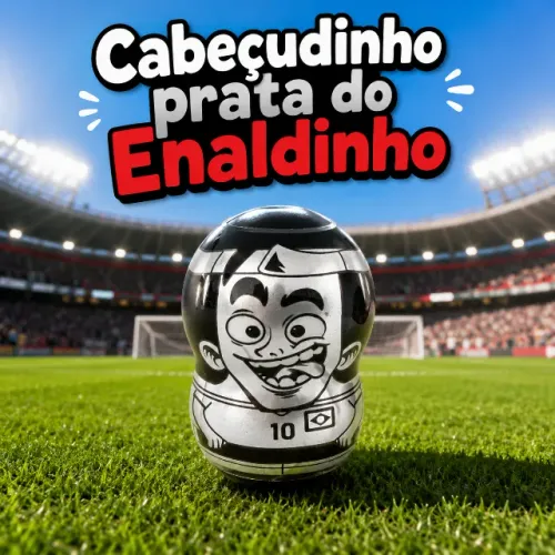Cabeçudinho Prata Enaldinho