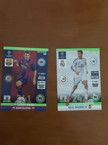 Cards da champions de 2015 Panini