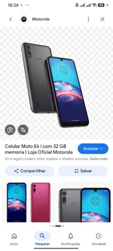 Motorola 6i funcionando perfeitamente