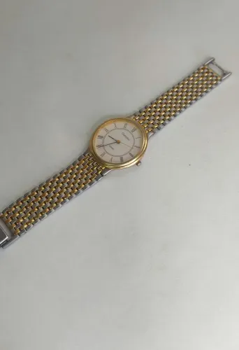 Relógio Champion Vintage anos 90 Society Quartz Bicolor