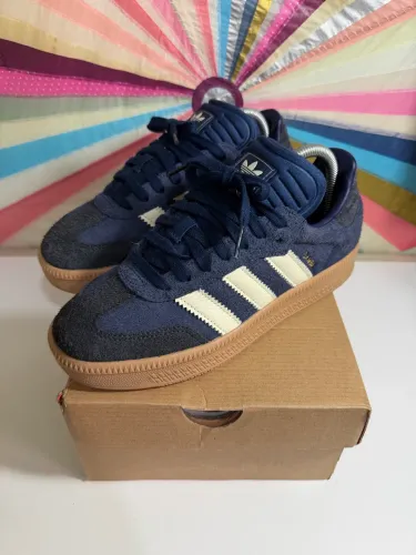 Adidas Samba XLG Night Indigo Cream White Gum