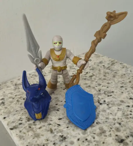 Bonecos guerreiros Imaginext 