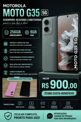 Celular MotoG35 256