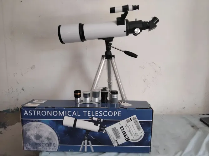 Telescopio Refrator 80mm completo