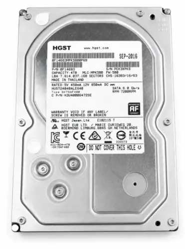 HD HGST ENTERPRISE 4TB, HUS724040ALE640, 3.5, SAS, 7.2K, 6GBPS