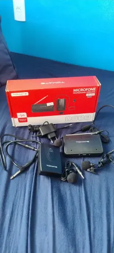 Microfone profissional wireless