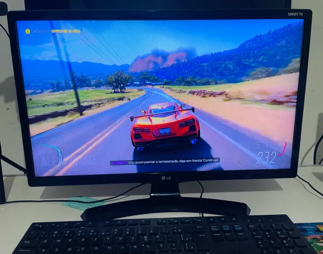 MONITOR LG 24 HDMI SMART SEMI NOVO !!!
