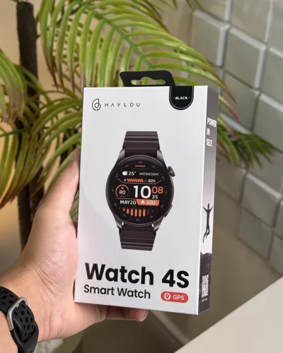 SmartWatch Haylou Watch 4S Black - Pronta Entrega