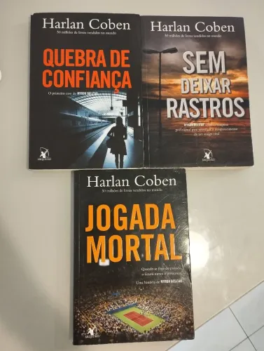 Livros Harlan Coben - Myron Bolitar