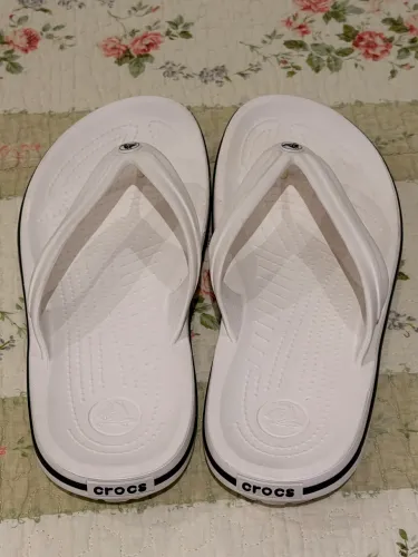 Chinelo Branco Crocs