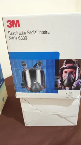 Máscara Respirador Facial Inteira 3M Série 6800