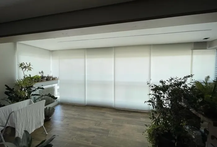 Rolô Tela Solar 1% cor Off-White 