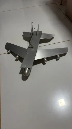 Luminária de avião