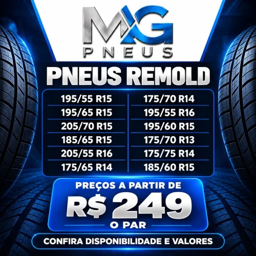 PNEUS REMOLD ? TAMANHOS VARIADOS