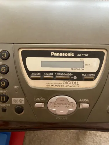 Vendo aparelho de fax, da marca Panasonic