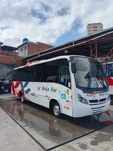 Micro Thunder Plus 31 lugares no salão 