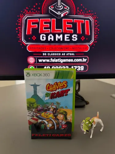 Chaves KART, Xbox 360, RARIDADE ABSOLUTA,  www.feletigames.com.br