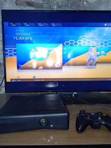 Xbox 360 HD 1T com jogos 