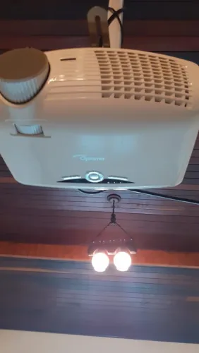 Projetor Optoma+ Home Theater Onkyo+Dvd/ blue ray+ vídeo cassette+ speakers+sub