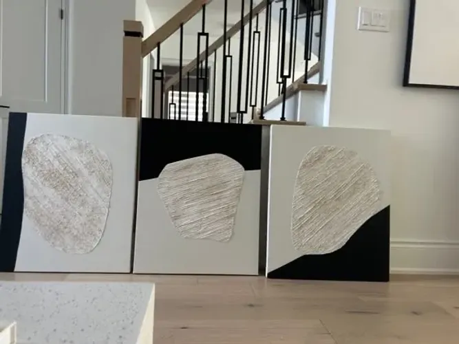 Três quadros lindos