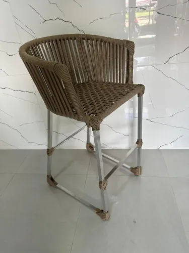 BANQUETA ROMA COM OU SEM REVESTIMENTO/ALUMINIO E CORDÃO NAUTICO