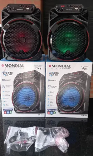 Caixa de som Bluetooth Mondial 150w