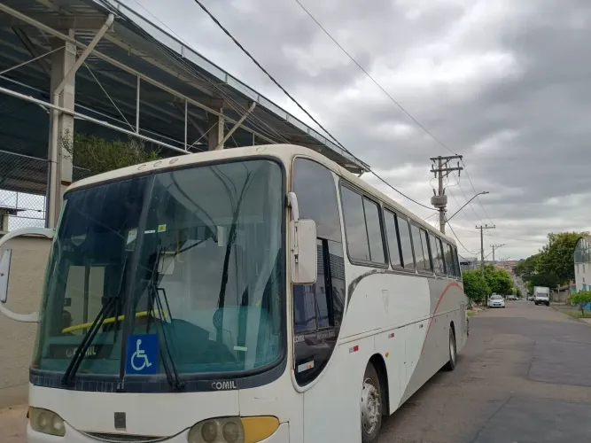 Frentamento ônibus