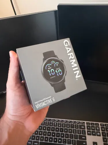 Garmin Vivo Active 6 - Novo, lacrado