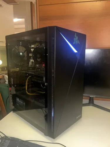 SSD 512GB M.2 + Fonte 600W + Gabinete Gamer c/ 2 Fans