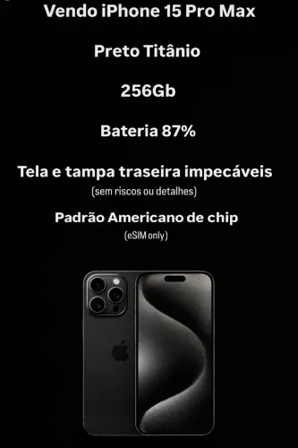 VENDO IPHONE 15 PRO MAX
