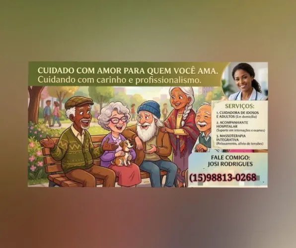 Serviço na área da saúde
