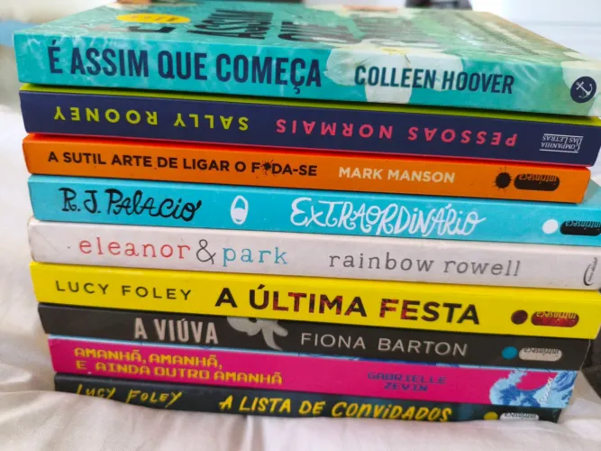 Qualquer Livro por R$ 10,00.