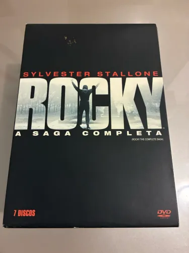 DVD - Rocky - A Saga Completa - 6 Filmes (Sylvester Stallone) - 7 Discos