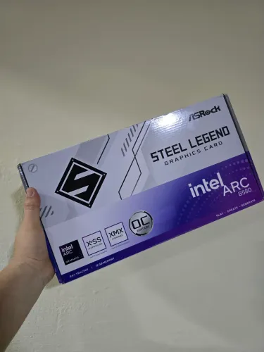 Placa de vídeo INTEL ARC B580 12GB STEEL LEGENDS