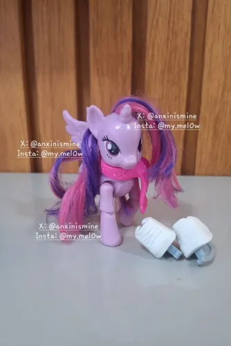My Little Pony Twilight Sparkle - Brinquedo Articulado Pônei Coleção Especial Original