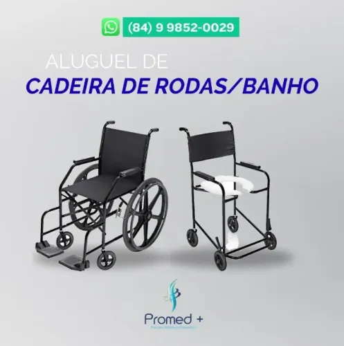 Aluguel de Cadeira de Rodas e Banho