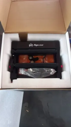 Rolo Rotativo AlgoLaser para Gravação Cilíndrica Canetas Copos 1-150mm